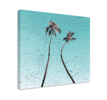 Slika na platnu cvijeće i biljke elegantne palme - TenStickers