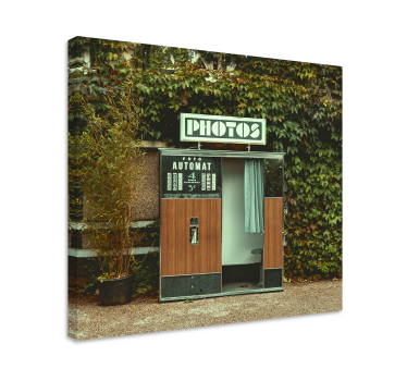 Slika na platnu video igre vintage foto kabina - TenStickers