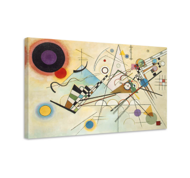 Slika na platnu sažetak geometrijska kompozicija - TenStickers