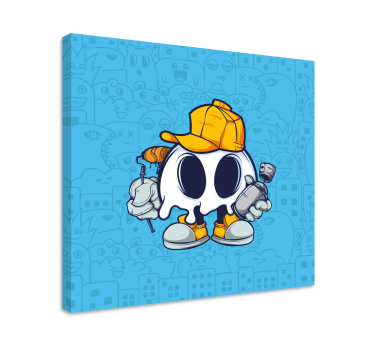 Slika na platnu likova slatki duh umjetnik - TenStickers
