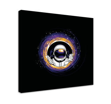 Slika na platnu video igre astronautovo zagrljaj portal - TenStickers