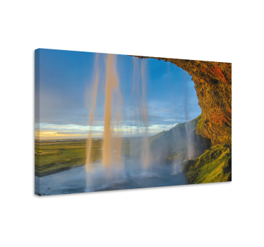 Slika na platnu krajolici vodopad seljalandsfoss - TenStickers