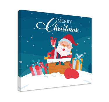 Slika na platnu gradova santa u poklonima - TenStickers
