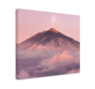 Slika na platnu krajolici aktivna erupcija vulkana - TenStickers