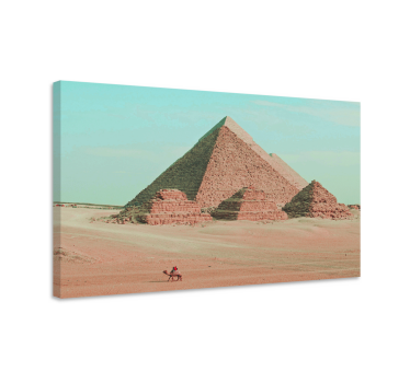 Slika na platnu gradova pyramide u gizi - TenStickers