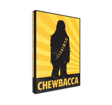 Filmski likovi u stilu stripa pattern character canvas - TenStickers