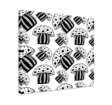 Slika na platnu riba s motivom gljive - TenStickers