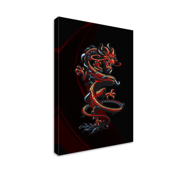 Slika na platnu vilin konjic veličanstveni zmaj - TenStickers