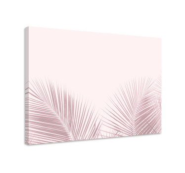Slika na platnu cvijeće i biljke elegantni listovi palme - TenStickers