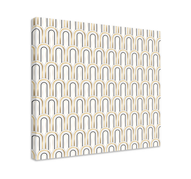 Slika na platnu moderna geometrijski lukovi - TenStickers