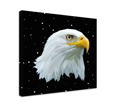 Slika na platnu ptica portret orla - TenStickers