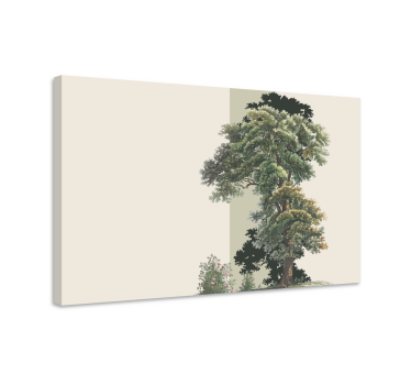 Slika na platnu stabla regalni oblik drveta - TenStickers