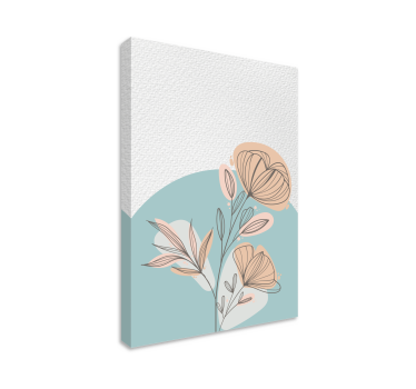 Slika na platnu cvijeće i biljke elegantno aranžirano - TenStickers