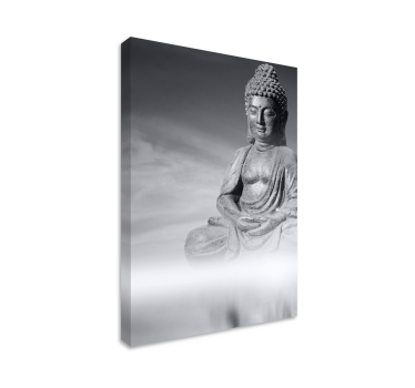 Buddha zen umjetnost na platnu - TenStickers