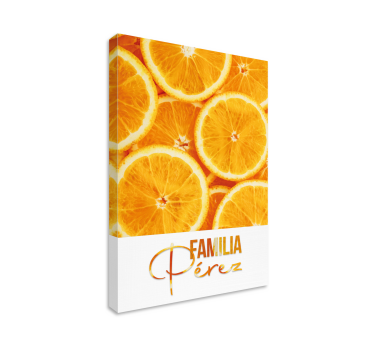 Slika na platnu voće naranja - TenStickers