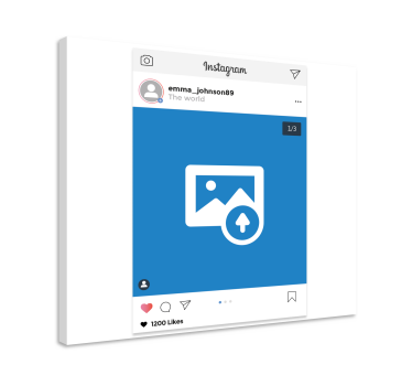 Personalizirane slike na platnu instagram ekran - TenStickers