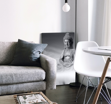 Buddha zen umjetnost na platnu - TenStickers