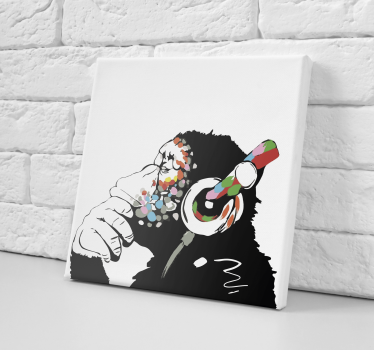 Mono banky música glazba platno zidna umjetnost - TenStickers
