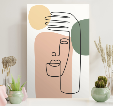 Moderna minimalistička linija platna - TenStickers