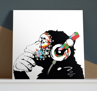 Mono banky música glazba platno zidna umjetnost - TenStickers