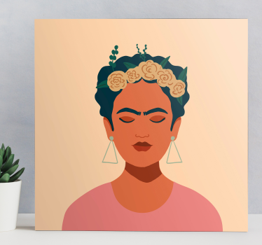 Frida khalo lik platno - TenStickers