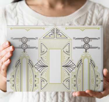 Slika na platnu moderna raspored geometrijskih oblika - TenStickers