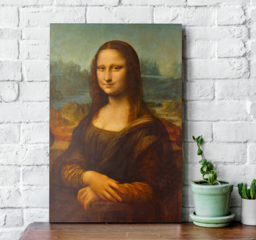 Slika na platnu umjetnost mona Lisa Da VincijaMona Lisa Da Vincij - TenStickers