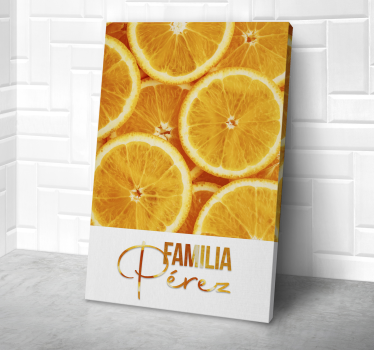 Slika na platnu voće naranja - TenStickers