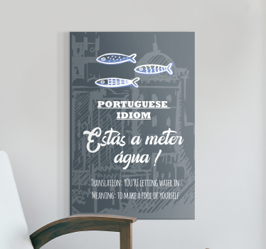 Portugalska izreka prijevod idiot zidna umjetnost citati ispisi - TenStickers