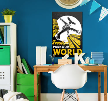 Poster parkour svijeta - TenStickers