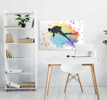 Ronilac akvarel platno - TenStickers