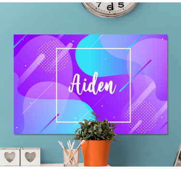 Slika na platnu abc i slova personalizirani dizajn imena - TenStickers