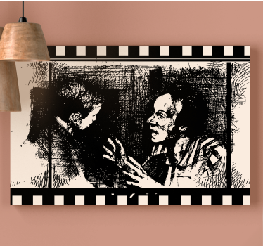 Slika na platnu berba dijalog o filmu - TenStickers