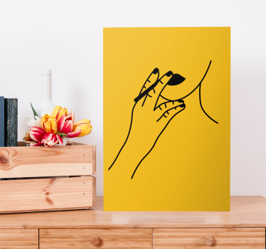 Slika na platnu berba elegantna rukovanja - TenStickers