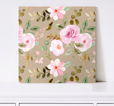 Slika na platnu cvijeće i biljke blush bloom kompozicija - TenStickers