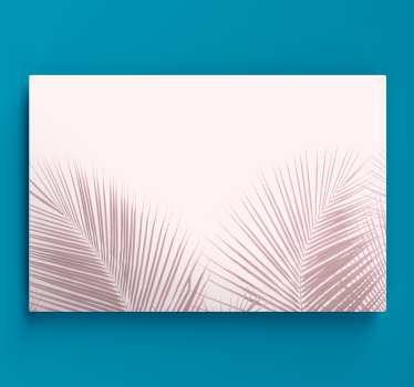 Slika na platnu cvijeće i biljke elegantni listovi palme - TenStickers