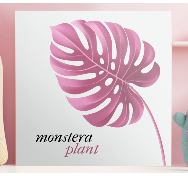 Slika na platnu cvijeće i biljke monstera biljka - TenStickers