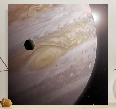 Slika na platnu dinosauri jupiterov kozmički ples - TenStickers