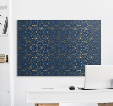 Slika na platnu geometrijski uzorak - TenStickers