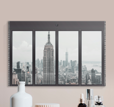 Slika na platnu gradova pogled na empire state - TenStickers