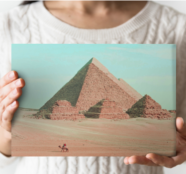 Slika na platnu gradova pyramide u gizi - TenStickers