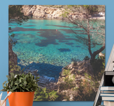 Slika na platnu krajolici mirni oceanijski pejzaž - TenStickers