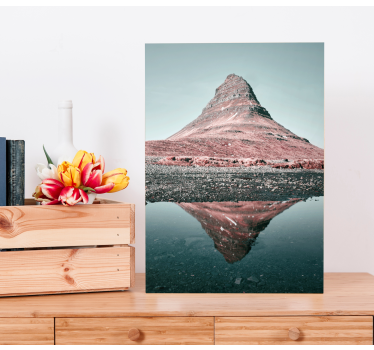 Slika na platnu krajolici odsjek kirkjufell planine - TenStickers
