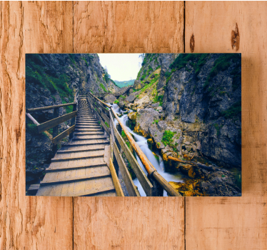 Slika na platnu krajolici scenic river path - TenStickers