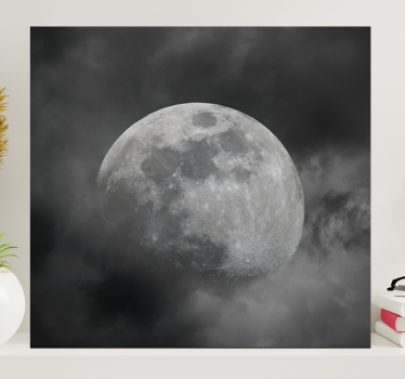Slika na platnu ukraš tajanstovni lunarni oblaci - TenStickers