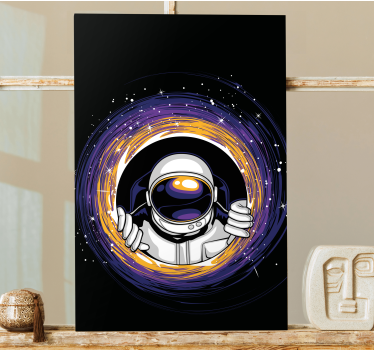 Slika na platnu video igre astronautovo zagrljaj portal - TenStickers