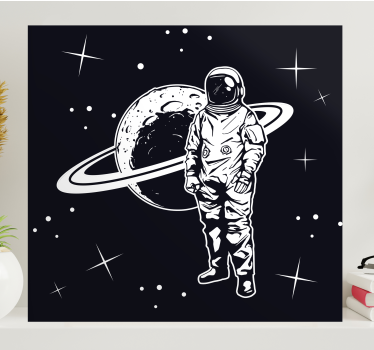 Slika na platnu video igre kosmonaut u orbitu - TenStickers