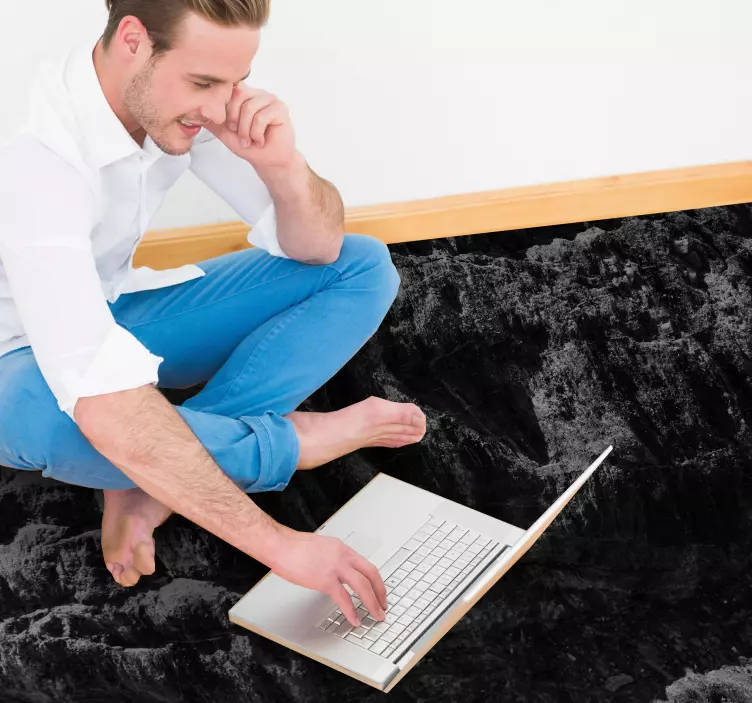 3d litice i planinski podni tepih - TenStickers