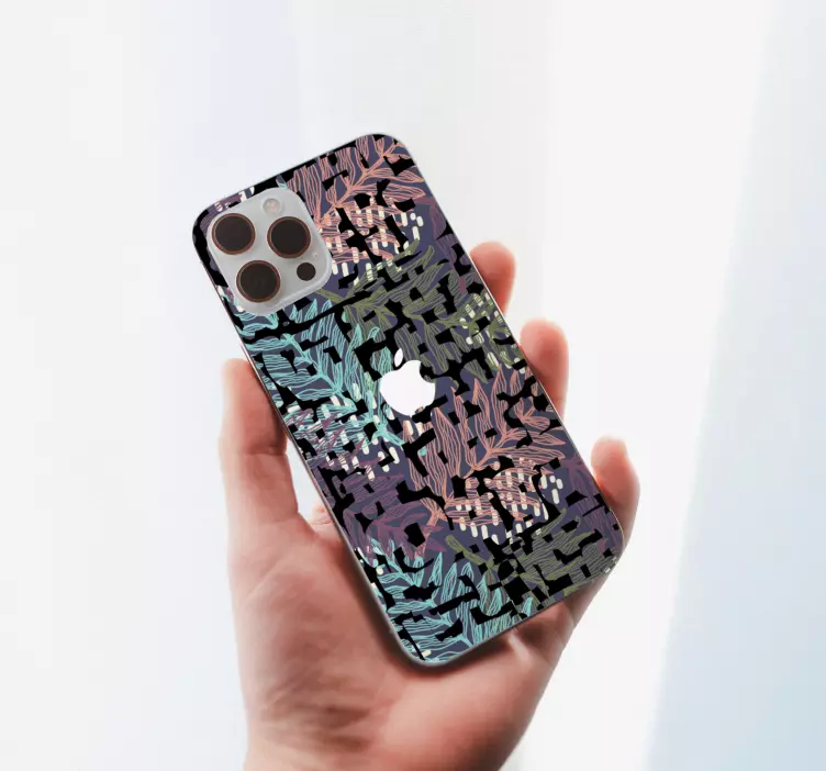 Naljepnice životinje botanički motiv lišća - TenStickers