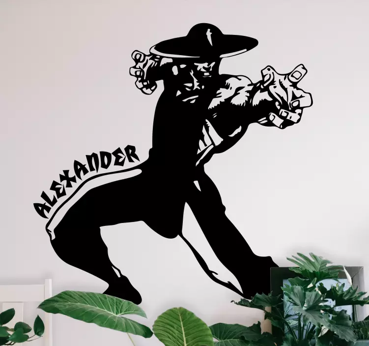 Naljepnice životinje dinamična akcijska figura - TenStickers